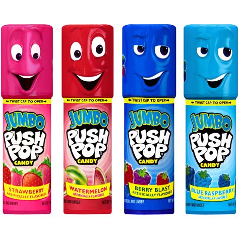 two to one lolly jumbo|Jumbo Push Pop Candy .